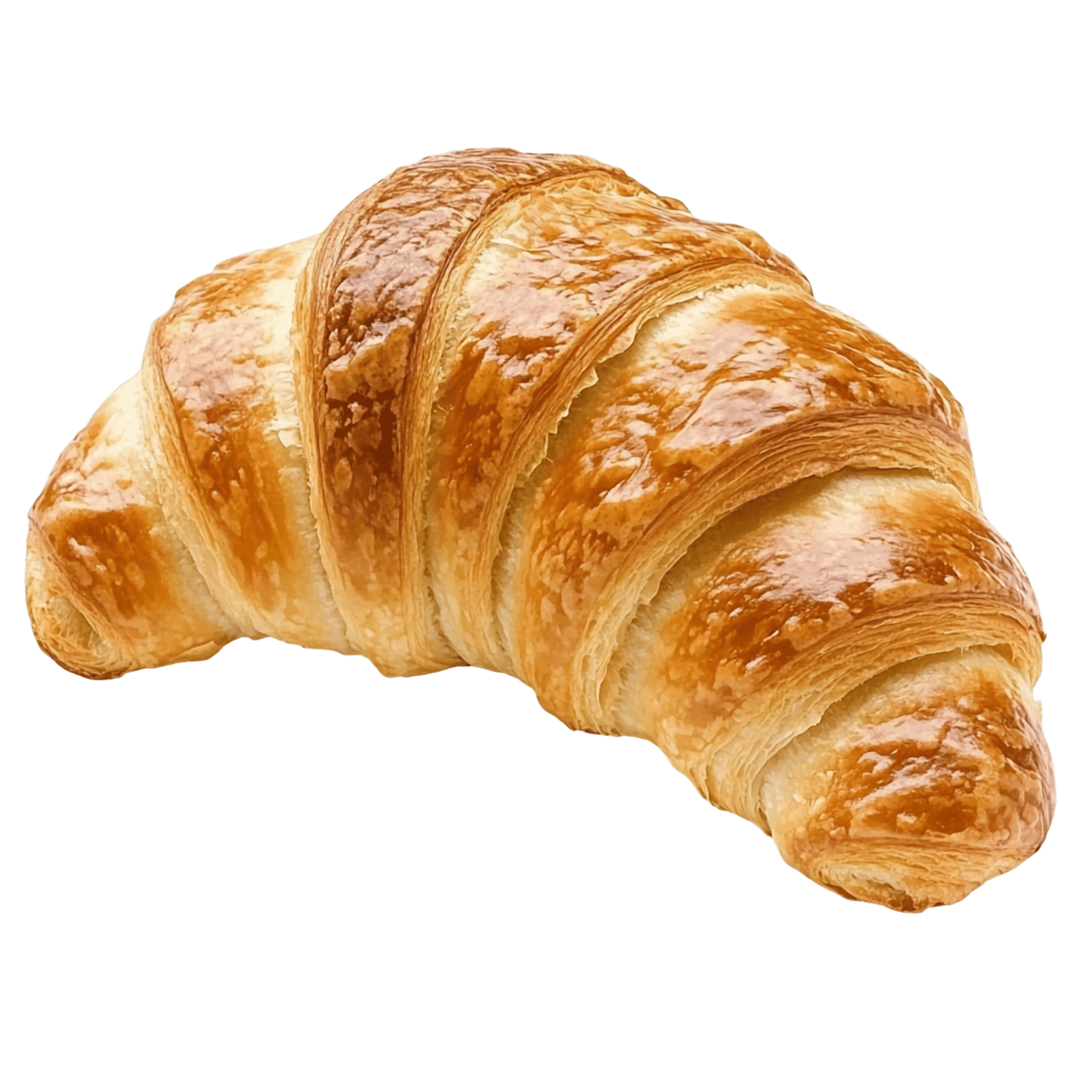 Flaky butter croissant